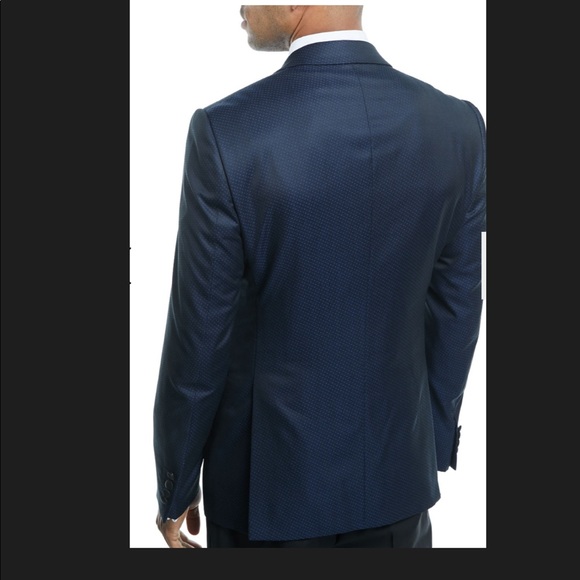 Emporio Armani Blue Dot Dinner Jacket 56LEU/44L US - Picture 7 of 7